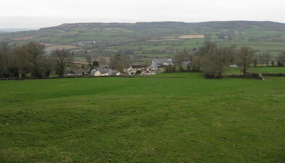 Culmstock Beacon and Culm Davy from Conigar