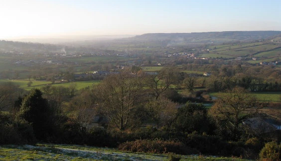 Hemyock from Ridgewood Hill