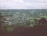 A view of Hemyock taken from the 1986 Domesday Project