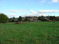 View from where the Multi Use Games Area will be - Oct 05
