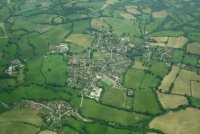 An aerial view, taken by Dave Steel